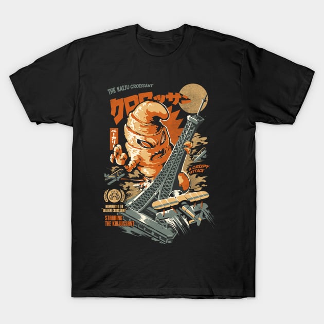 The Kaijussant T-Shirt by Ilustrata